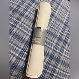 White, Extra Long Non-Slip Tub Mat